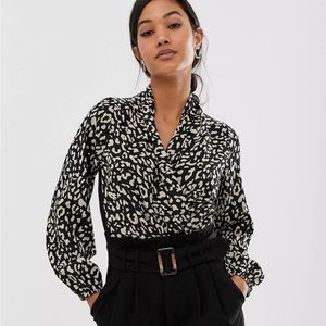 AX Paris Leopard Bodysuit